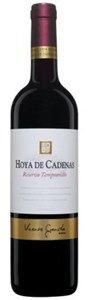 Hoya de Cadenas Tempranillo Reserva 2011